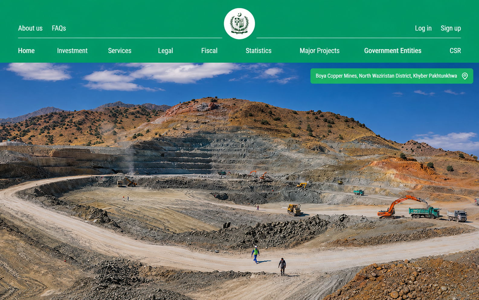Mineral Information Portal and dashboards